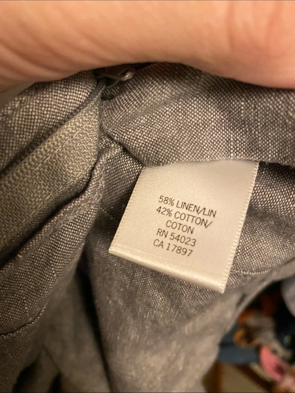 Banana Republic Light Gray Women's Casual Trousers